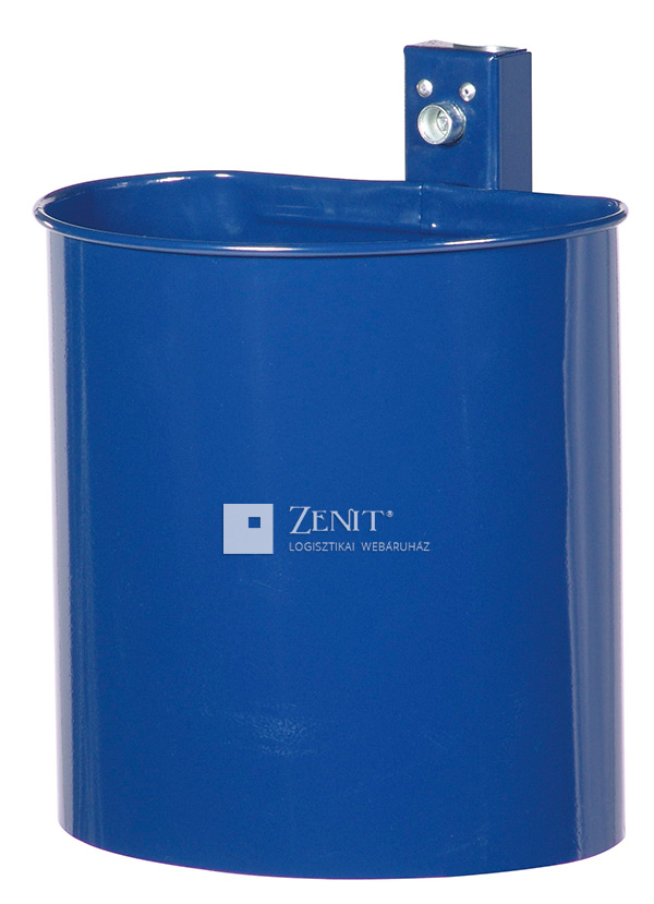 20 literes falra rögzítető hulladéktároló kék színben