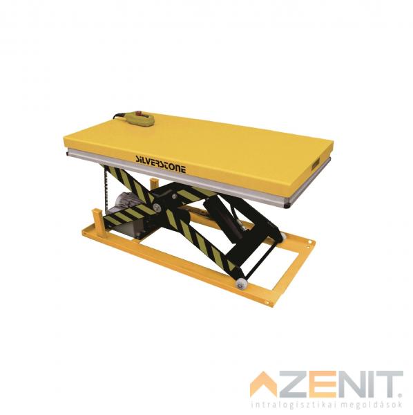 Statikus emelőasztal 500 kg teherbírással 900 mm emelési magassággal (platform méret 800×1200 mm)